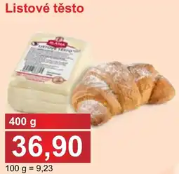 PLUS JIP Listové těsto nabídka