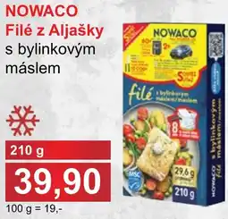 PLUS JIP NOWACO Filé z Aljašky s bylinkovým máslem nabídka