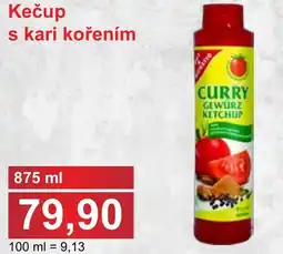 PLUS JIP Kečup s kari kořením nabídka