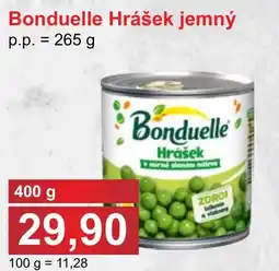 PLUS JIP Bonduelle Hrášek jemný nabídka