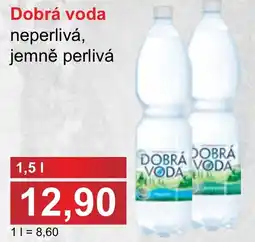 PLUS JIP Dobrá voda neperlivá, jemně perlivá nabídka