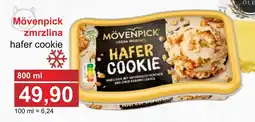 PLUS JIP Mövenpick zmrzlina hafer cookie nabídka
