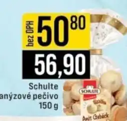 Jip Schulte anýzové pečivo nabídka