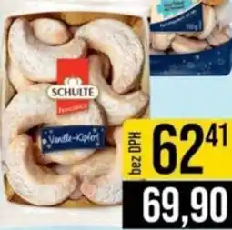 Jip Schulte vanilkové rohlíčky nabídka