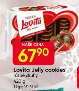 Hruška Lovita Jelly cookies nabídka