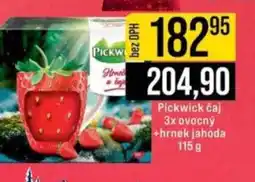 Jip Pickwick čaj 3x ovocný +hrnek jahoda nabídka