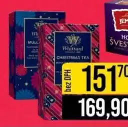 Jip Whittard čaj svařené vino vanilla+hřebíček nabídka