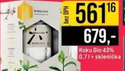 Jip Roku Gin 43% nabídka