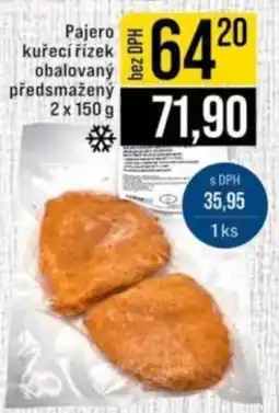 Jip Pajero kuřecí řízek obalovaný předsmažený nabídka