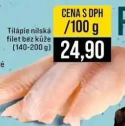 Jip Tilápie nilská filet bez kůže nabídka