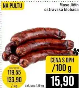 Jip Maso Jičín ostravská klobása nabídka