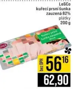 Jip Le&Co kuřecí prsní šunka zauzená 82% nabídka