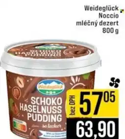 Jip Weideglück Noccio mléčný dezert nabídka