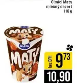 Jip Olmíci Maty mléčný dezert nabídka