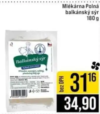 Jip Mlékárna Polná balkánský sýr nabídka