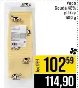 Jip Vepo Gouda 48% plátky nabídka