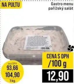 Jip Gastro menu pařížský salát nabídka