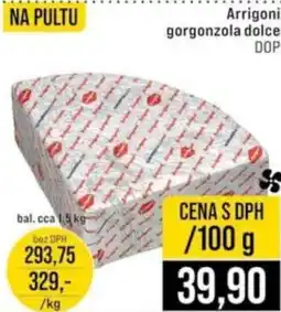 Jip Arrigoni gorgonzola dolce DOP nabídka