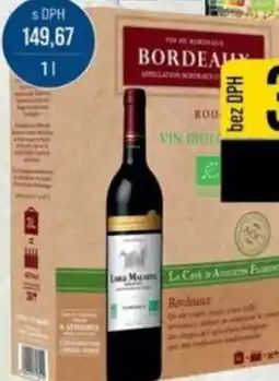 Jip La Cave d'Augustin Florent Bordeaux Rouge AOC nabídka