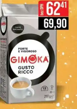 Jip Gimoka zrnková káva Gusto Ricco nabídka