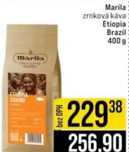 Jip Marila zrnková káva Etiopia Brazil nabídka