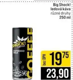 Jip Big Shock! ledová káva nabídka