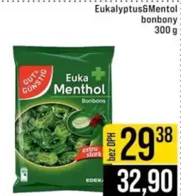Jip Eukalyptus&Mentol bonbony nabídka