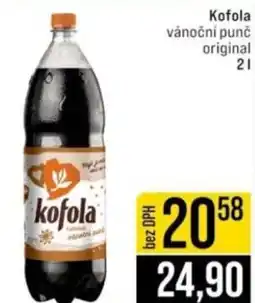 Jip Kofola vánoční punč original nabídka