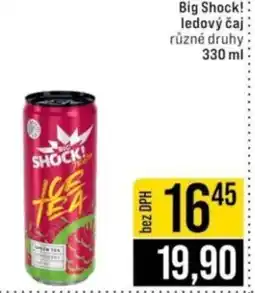 Jip Big Shock! ledový čaj nabídka