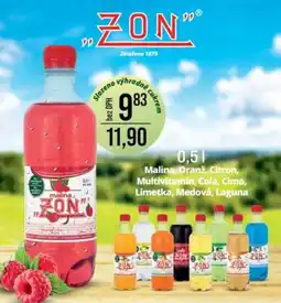 Jip Malina, Oranž, Citron, Multivitamin, Cola, Cimo, Limetka, Medová, Laguna nabídka