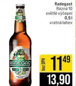 Jip Radegast Rázná 10 světlé výčepní nabídka