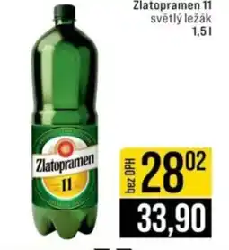 Jip Zlatopramen 11 světlý ležák nabídka