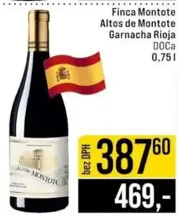 Jip Finca Montote Altos de Montote Garnacha Rioja DOCa nabídka