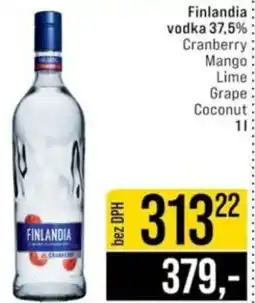Jip Finlandia vodka 37,5% nabídka