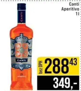 Jip Canti Aperitivo nabídka