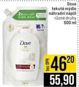 Jip Dove tekuté mýdlo náhradní náplň nabídka