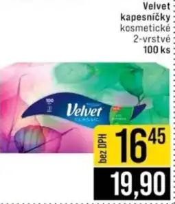 Jip Velvet kapesníčky kosmetické nabídka