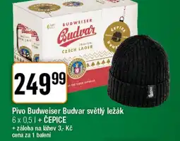 TEMPO Pivo Budweiser Budvar světlý ležák nabídka