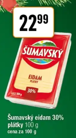 TEMPO Šumavský eidam 30% plátky nabídka