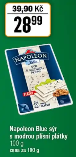 TEMPO Napoleon Blue sýr s modrou plísní plátky nabídka