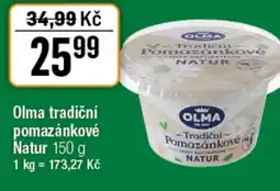 TEMPO Olma tradiční pomazánkové Natur nabídka