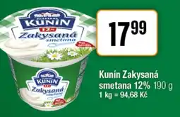 TEMPO Kunín Zakysaná smetana 12% nabídka