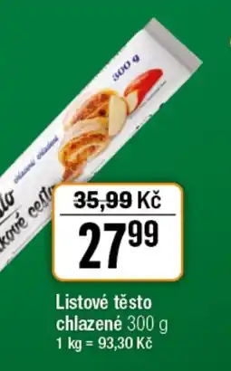 TEMPO Listové těsto chlazené nabídka