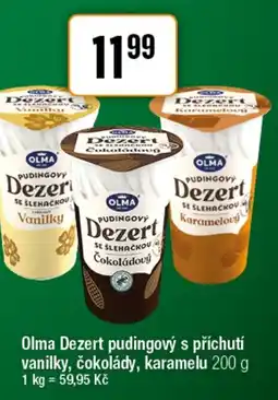 TEMPO Olma Dezert pudingový s příchutí vanilky, čokolády, karamelu nabídka