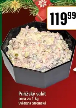 TEMPO Pařížský salát nabídka