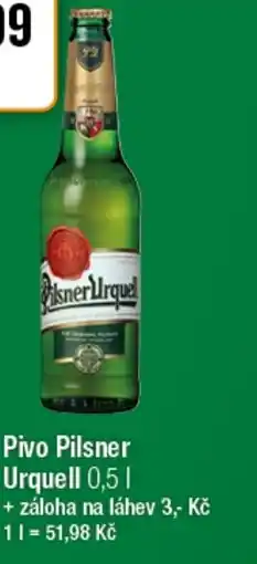 TEMPO Pivo Pilsner Urquell nabídka