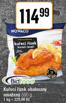 TEMPO Nowaco Kuřecí řízek obalovaný smažený nabídka