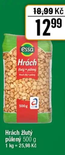 TEMPO Hrách žlutý půlený nabídka