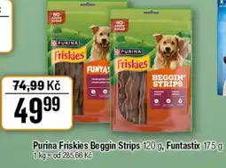 TEMPO Purina Friskies Beggin Strips, Funtastix nabídka