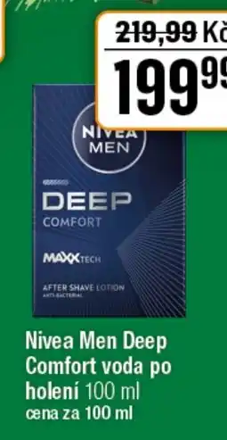 TEMPO Nivea Men Deep Comfort voda po holení nabídka